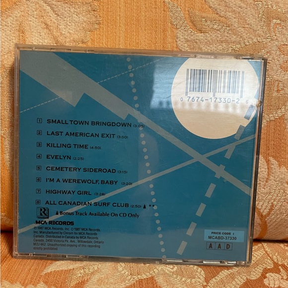 🍁 The Tragically Hip 1987 EP Major Label Debut CD Mint 🍁 - Picture 3 of 5